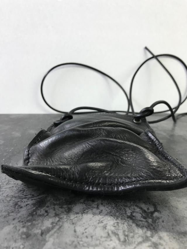 Monk’s key Leather Small Bag