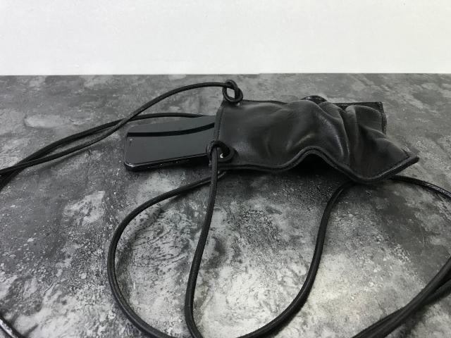 Monk’s key Leather Small Bag