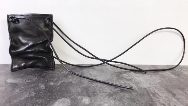 Monk’s key Leather Small Bag