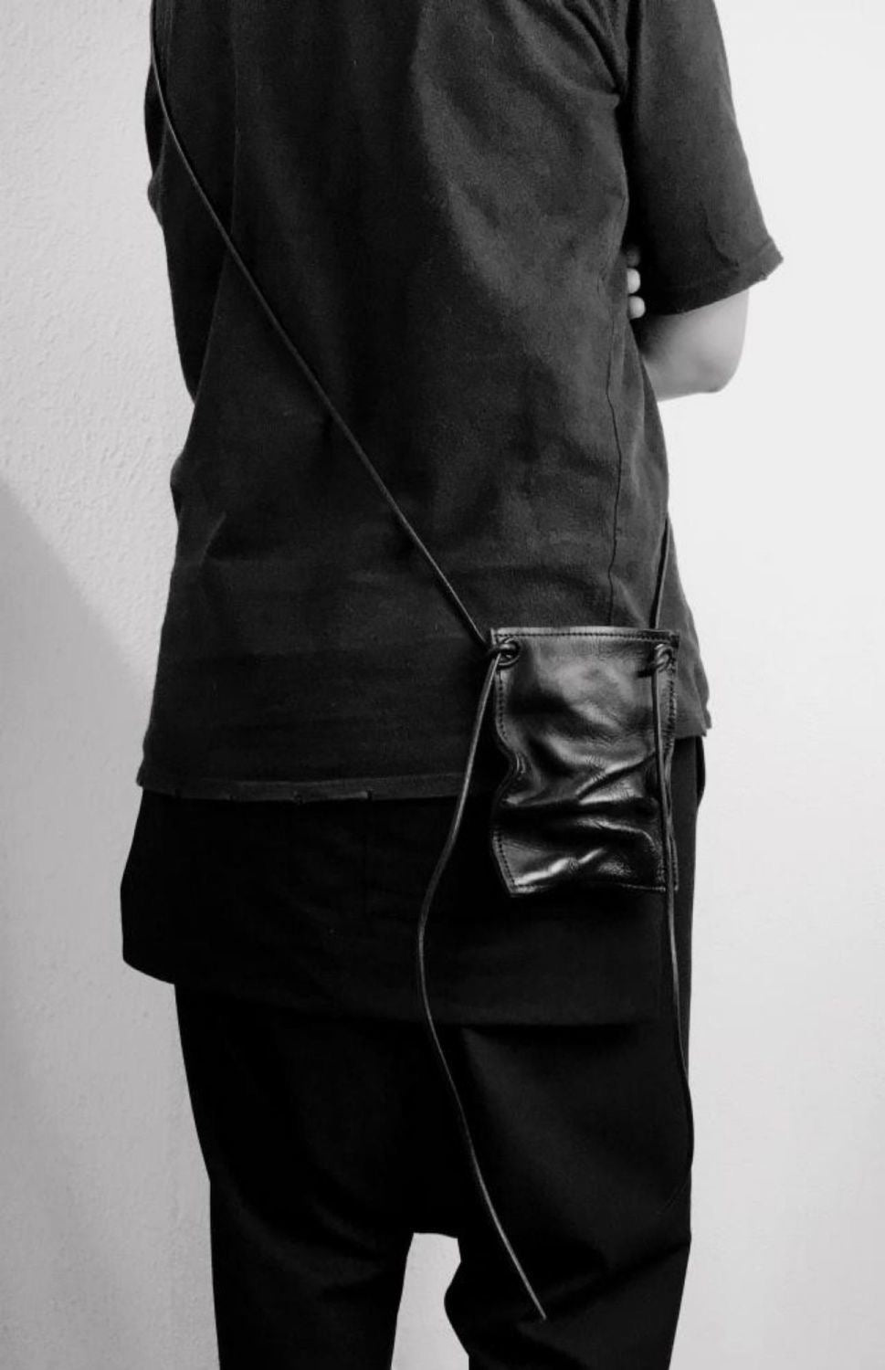 Monk’s key Leather Small Bag