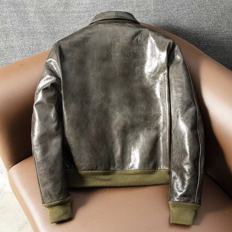 Leather Cowhide Jacket