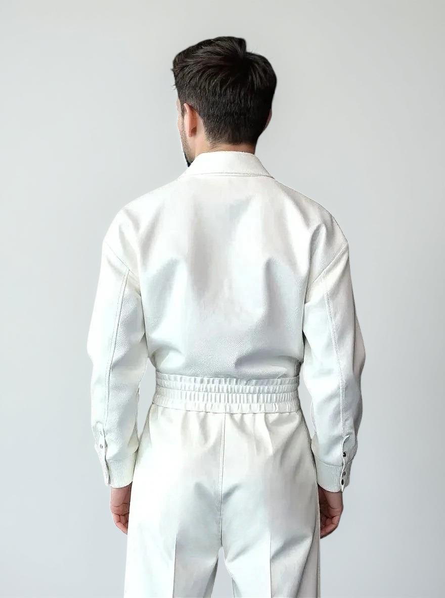 Minimalist Luxe Lounge Set – White | by The Dr Intern Company